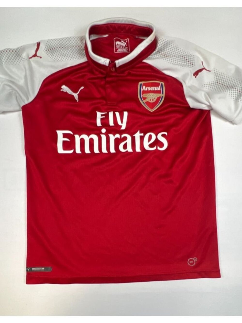 Puma Arsenal FC Fly Emirates Youth XL Soccer Jersey Red White